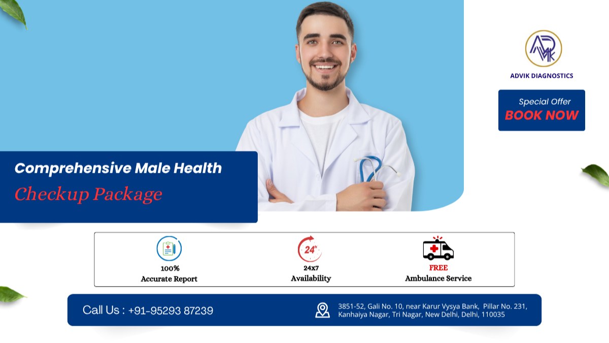 Comprehensive Male Health Checkup Package