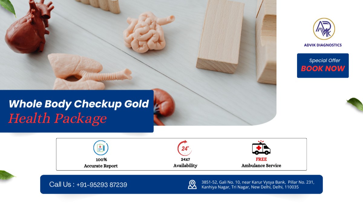 Whole Body Checkup Gold Health Package